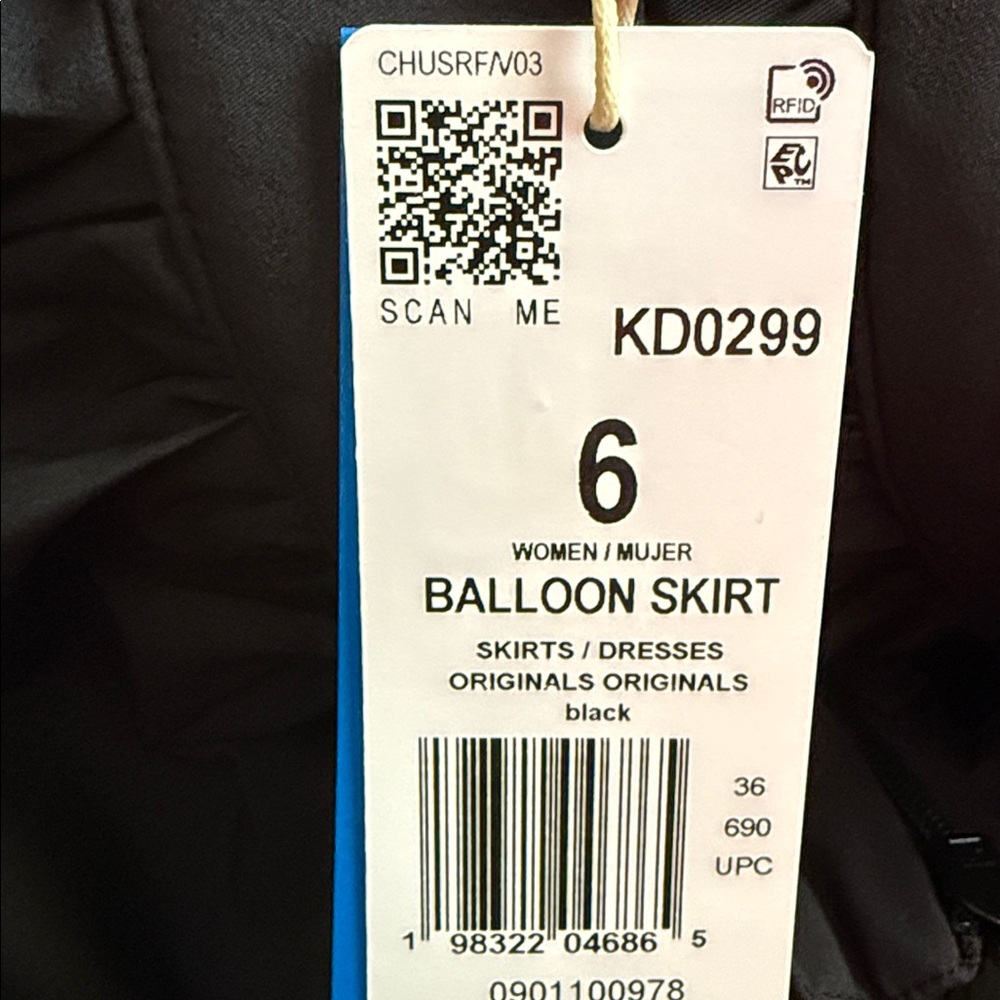Adidas Originals Women’s Balloon Skirt sz 6 $NWT - Picture 12 of 14